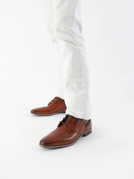 Chaussures De Ville Armo En Cuir Bugatti Marron men 31196010