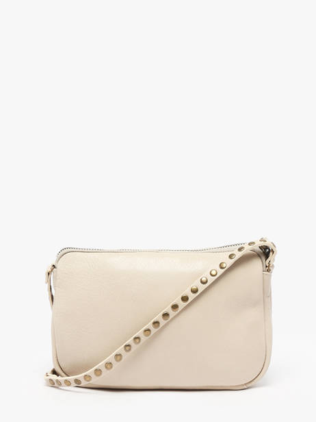 Sac BandouliÃ¨re Leather Cuir Biba Beige leather BET6L vue secondaire 4
