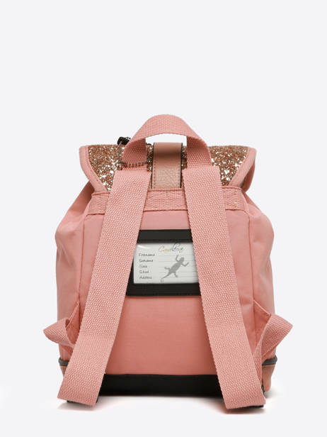 Sac à Dos 1 Compartiment Cameleon Rose vintage fantasy SD25 vue secondaire 4