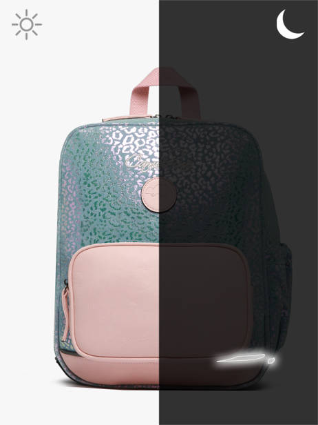 Sac à Dos 2 Compartiments Cameleon Bleu vintage fantasy SD33 vue secondaire 8