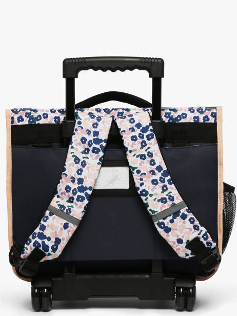 Cartable à Roulettes Enfant 3 Compartiments Cameleon Bleu actual CR41 vue secondaire 4