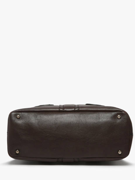 Sac à Main D'occasion Tod's Turnlock Tote Cuir Tod's Marron second life 437072 vue secondaire 7