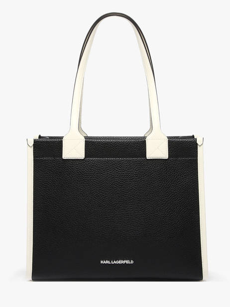 Sac Porté épaule K Skuare Polyurethane Karl lagerfeld Noir k skuare A1W30042 vue secondaire 4