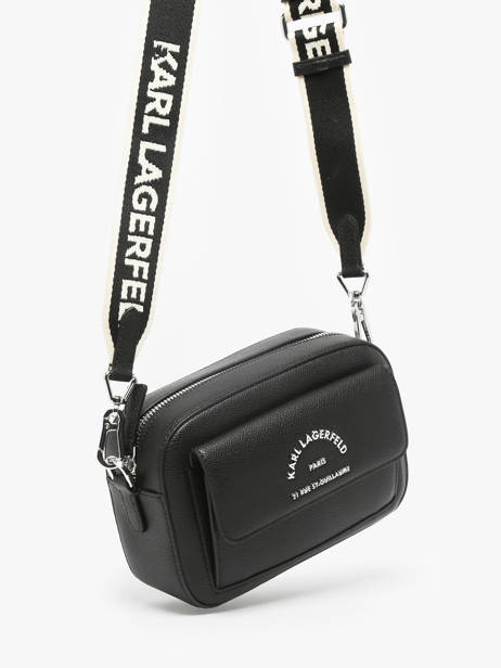 Sac Bandoulière Rsg Polyurethane Karl lagerfeld Noir rsg A3W30317 vue secondaire 2