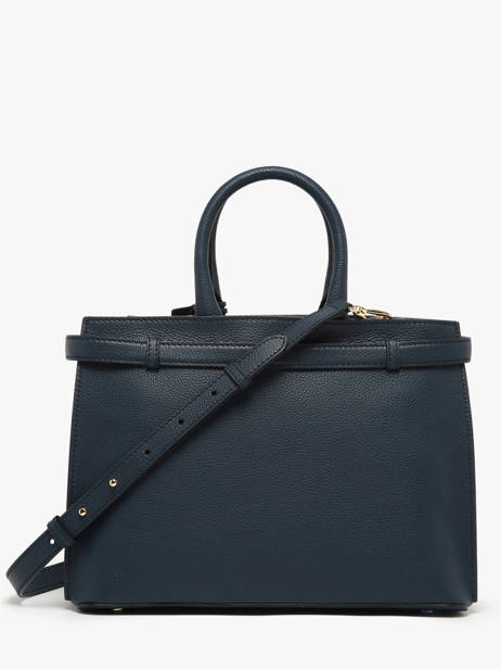 Sac Porté Main Faubourg Cuir Lancel Bleu faubourg A13528 vue secondaire 4