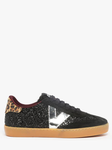 Sneakers En Cuir Victoria Noir accessoires 1126223