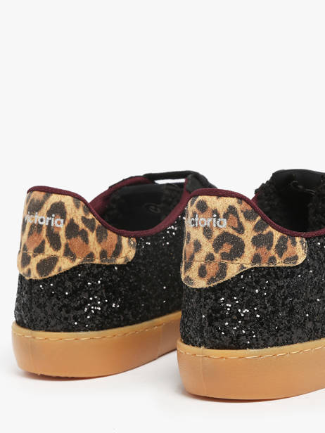 Sneakers En Cuir Victoria Noir accessoires 1126223 vue secondaire 2