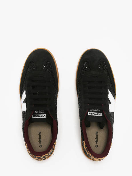 Sneakers En Cuir Victoria Noir accessoires 1126223 vue secondaire 3
