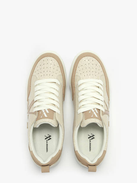 Sneakers Joyce Vanessa wu Beige women BK2555BG vue secondaire 3