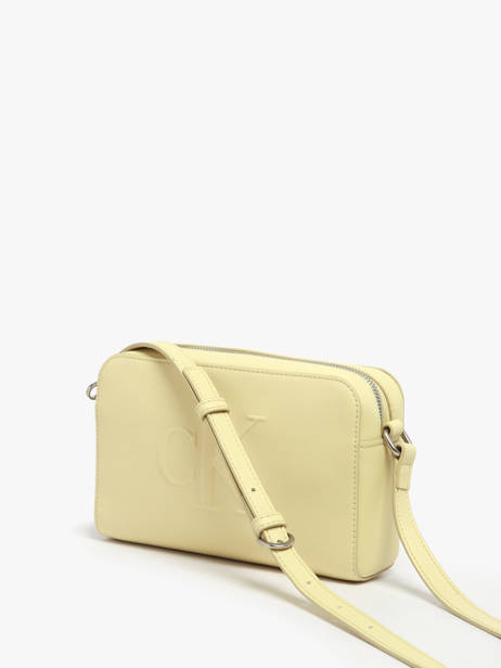 Sac Bandoulière Sculpted Calvin klein jeans Jaune sculpted 4K3036G vue secondaire 1