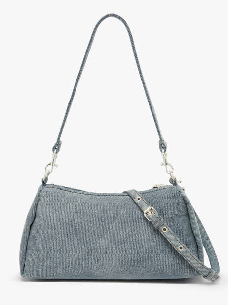 Sac Porté épaule Logo Denim Coton Calvin klein jeans Bleu logo denim 4F3222G vue secondaire 4