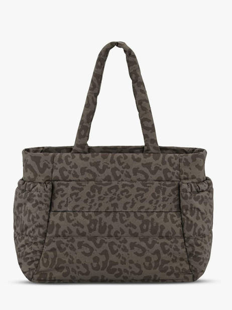 Cabas Leo Kapten and son Marron leo L vue secondaire 4