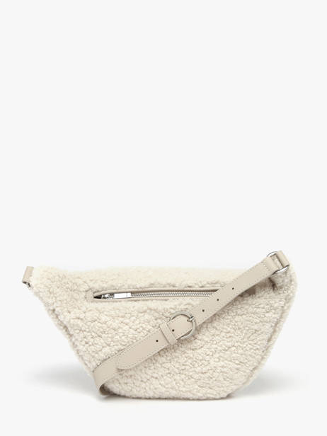 Sac Banane Derby Winter Mouton Et Cuir Nathan baume Beige n city S vue secondaire 5