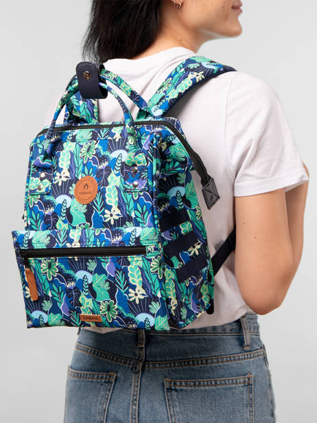 Small Adventurer Backpack Manaus Cabaia Blue anniversaire 10ans - BAGS-10A other view 2