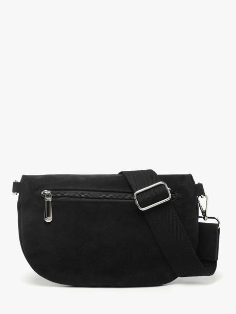 Sac Banane Miniprix Noir velvet F7505 vue secondaire 3