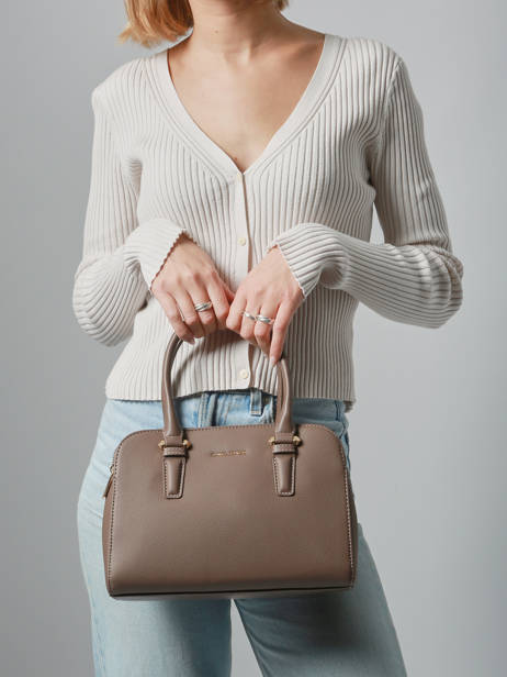 Sac Porté épaule Alpes David jones Marron alpes 4 vue secondaire 1