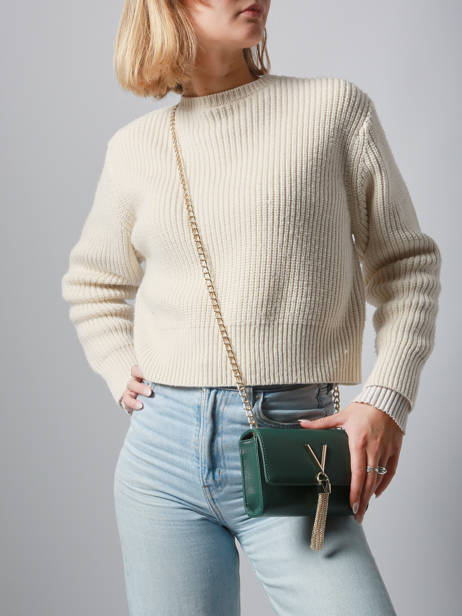 Sac Bandoulière Divina Valentino Vert divina VBS1R403 vue secondaire 1