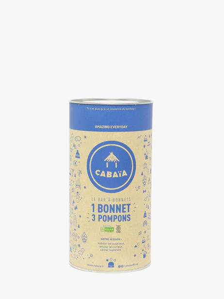 Bonnet Cabaia Noir hats APPLETIN vue secondaire 2