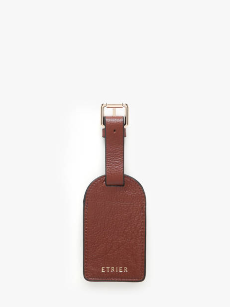 Porte-adresse Tradition Cuir Etrier Marron tradition ETRA901M vue secondaire 2