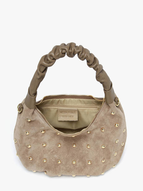 Sac Porté épaule Velvet Studs Milano Marron velvet studs VS25094 vue secondaire 3