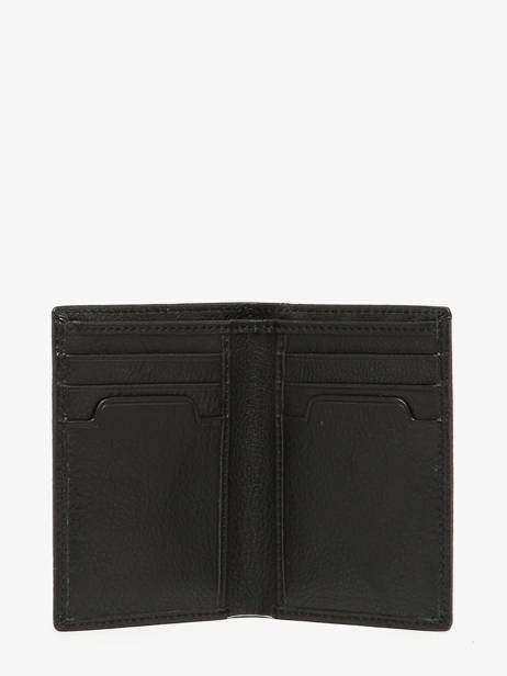 Porte-cartes Cuir Serge blanco Noir baltimore BAL21056 vue secondaire 1