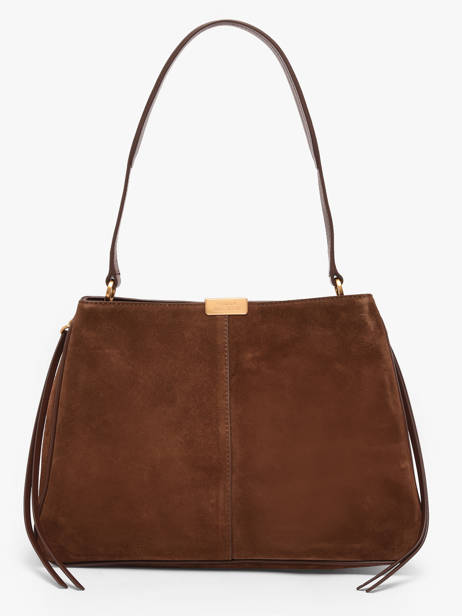 Sac Porté épaule Casual Leather Cuir Tommy hilfiger Marron casual leather AW18201