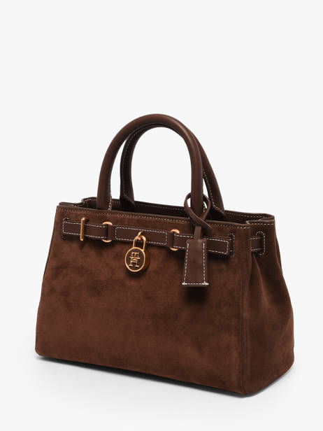 Sac Porté Main American Icon Cuir Tommy hilfiger Marron american icon AW18202 vue secondaire 2