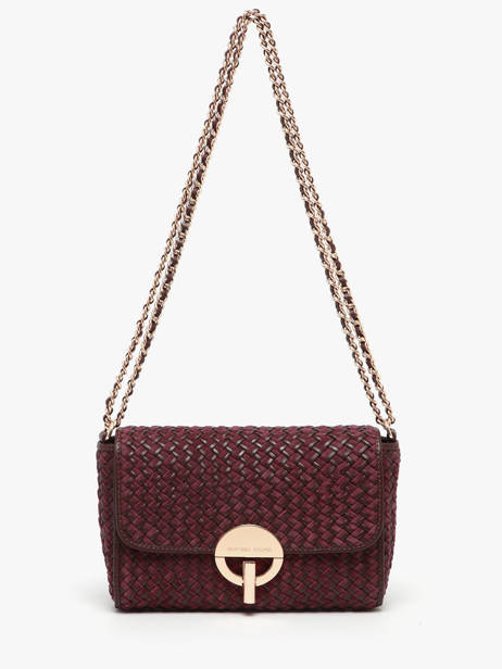 Sac Bandoulière Moon Cuir Vanessa bruno Violet moon 5V40533 vue secondaire 2