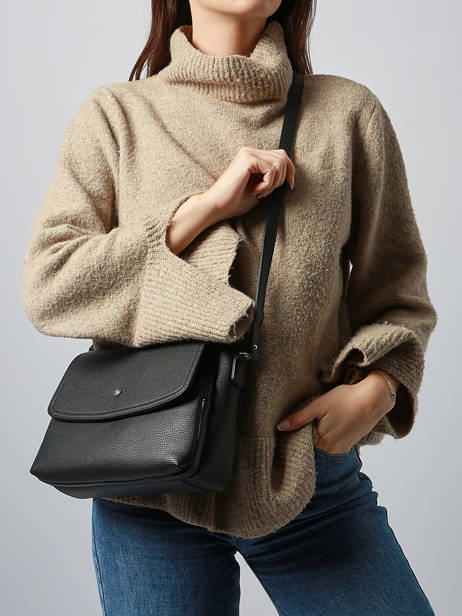 Sac Bandoulière Maya Hexagona Noir maya 2120201 vue secondaire 1