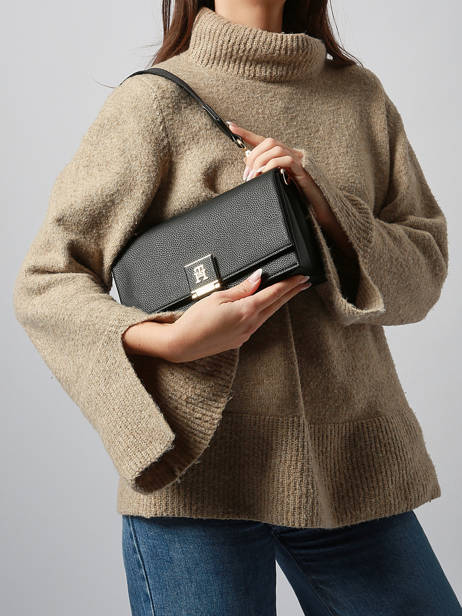 Sac Bandoulière Th Her Tommy hilfiger Noir th her AW17726 vue secondaire 1