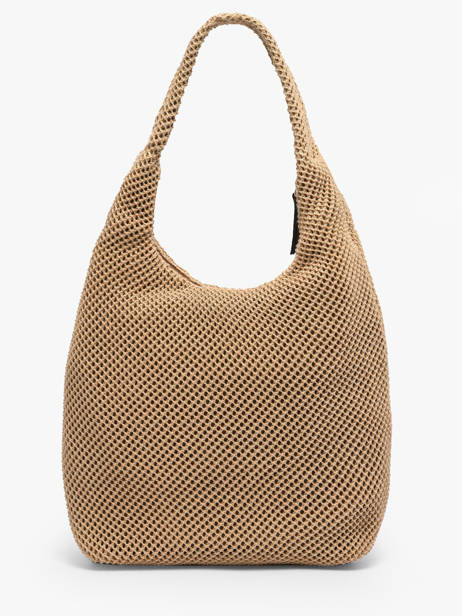 Shoulder Bag Baobab Leather Etrier Beige baobab EBAO154M other view 4