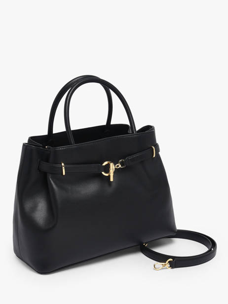 Sac Porté Main Large Blake Cuir Lauren ralph lauren Noir blake 31P03417 vue secondaire 1
