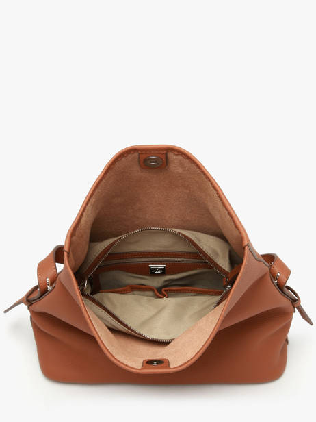 Shoulder Bag Cavalier Leather Etrier Brown cavalier ECLR135M other view 3