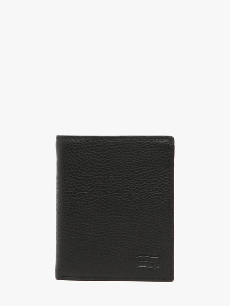 Wallet Caviar Leather Crinkles Black caviar 14089