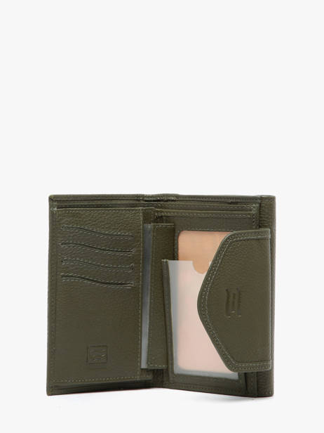 Wallet Caviar Leather Crinkles Green caviar 15020 other view 1