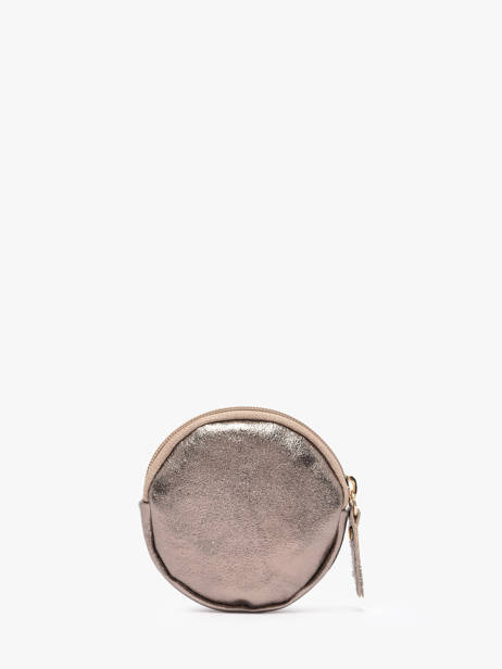 Porte Monnaie Nine Cuir Milano Marron nine NI21127 vue secondaire 2