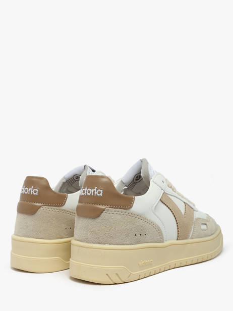 Sneakers En Cuir Victoria Beige women 1257136 vue secondaire 2