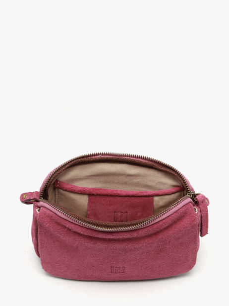 Shoulder Bag Leather Biba Pink leather BET12L other view 3