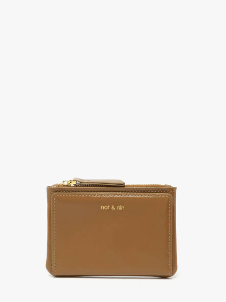 Wallet Vintage Leather Nat et nin Brown vintage SOLY