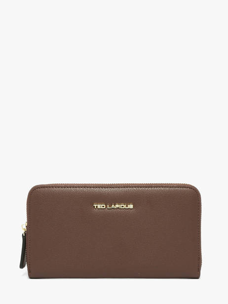 Wallet Jara Ted lapidus Brown jara TLMQ1501