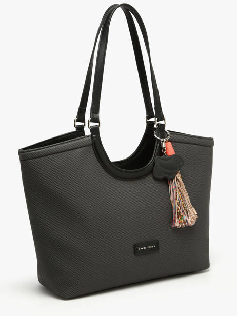 Shoulder Bag Grigri Polyurethane David jones Black grigri CM8380 other view 2