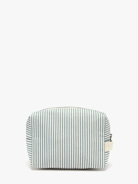 Trousse De Toilette Hindbag Bleu rayures RA vue secondaire 2