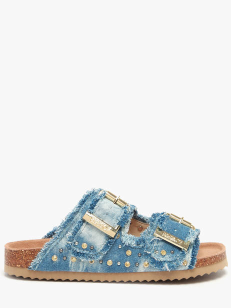 Sandales Colors of california Bleu women CBIO406N