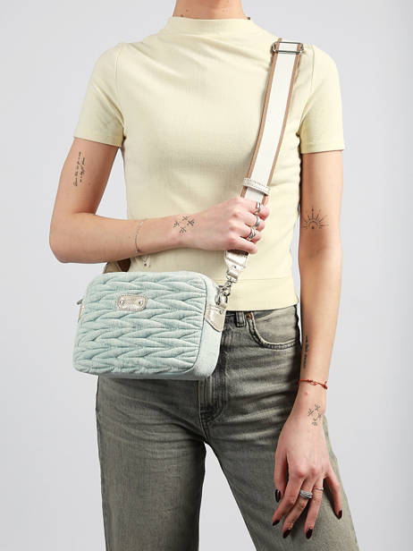 Shoulder Bag Jn3 Cotton Mila louise White jn3 16081JN3 other view 1