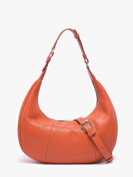 Crossbody Bag Juliette Leather Le tanneur Orange juliette TJET1402 other view 5