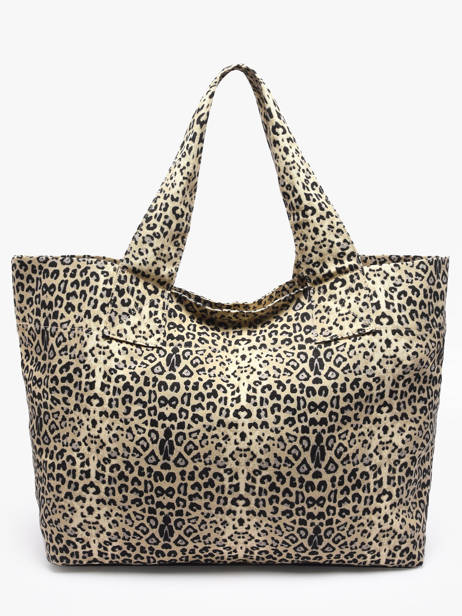 Shoulder Bag Leopard Cotton Miniprix Beige leopard L other view 3