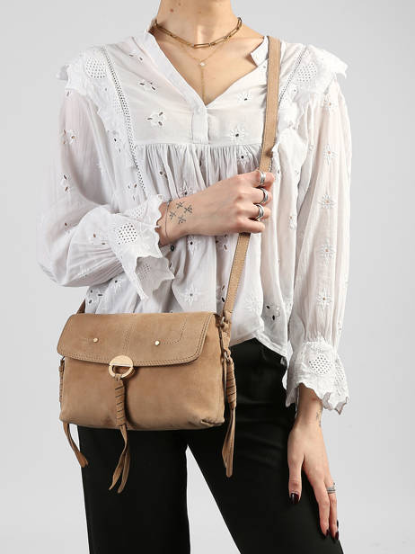 Shoulder Bag Othilia Leather Vanessa bruno Beige othilia 55V40907 other view 1