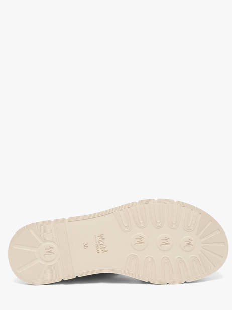 Sandals In Leather Mam'zelle Orange women CSGNQ06 other view 4