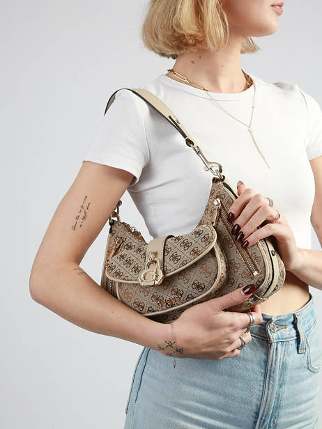 Shoulder Bag Jessa Guess Brown jessa JG836218 other view 1