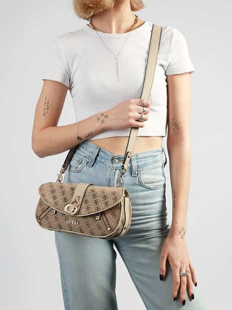 Shoulder Bag Jessa Guess Brown jessa JG836220 other view 1